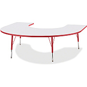 Jonti-Craft Berries Elementary Height Prism Edge Horseshoe Table (6445JCE008)