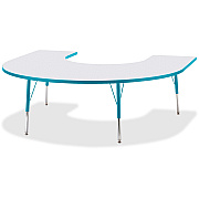 Jonti-Craft Berries Prism Horseshoe Student Table (6445JCA005)