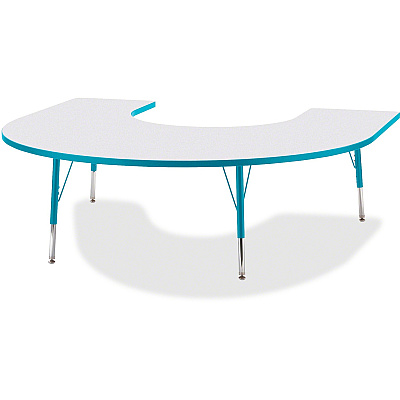 Jonti-Craft Berries Elementary Height Prism Edge Horseshoe Table (6445JCE005)