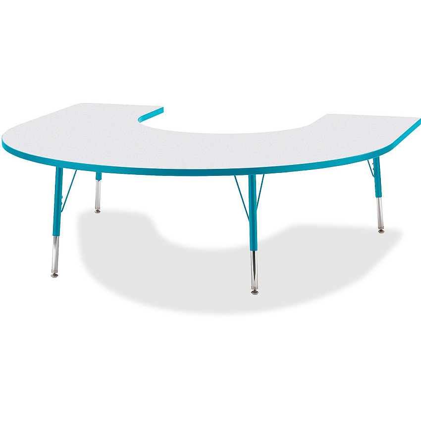 Jonti-Craft Berries Elementary Height Prism Edge Horseshoe Table (6445JCE005)