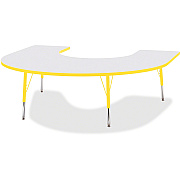 Jonti-Craft Berries Elementary Height Prism Edge Horseshoe Table (6445JCE007)