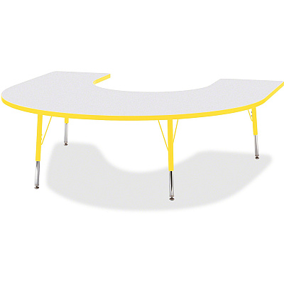 Jonti-Craft Berries Elementary Height Prism Edge Horseshoe Table (6445JCE007)