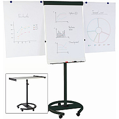 MasterVision MV 360 Degree Gold Ultra Mobile Easel (BVCEA4806156)