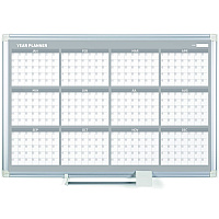 MasterVision 36" 12-month Calendar Planning Board (BVCGA03106830)