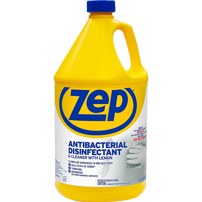 Zep Antibacterial Disinfectant and Cleaner (ZPEZUBAC128EA)