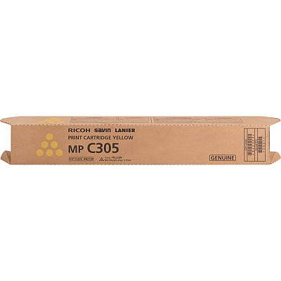 Ricoh Original Laser Toner Cartridge - Yellow - 1 Each (RIC842120)