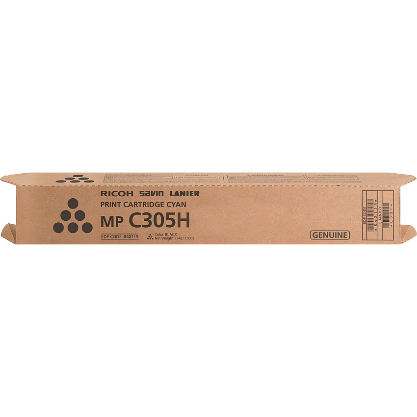 Ricoh Original Laser Toner Cartridge - Black - 1 Each (RIC842119)