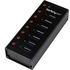 StarTech 7 Port Usb 3.0 Hub - Desktop /wall-mount (ST7300U3M)