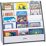Jonti-Craft Rainbow Accents Laminate 5-shelf Pick-a-Book Stand (3514JCWW180)