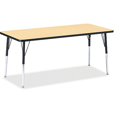 Jonti-Craft Berries Adult Height Color Top Rectangle Table (6413JCA011)
