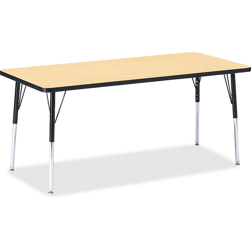 Jonti-Craft Berries Adult Height Color Top Rectangle Table (6413JCA011)