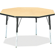 Jonti-Craft Berries Adult Height Color Edge Octagon Table (6428JCA011)