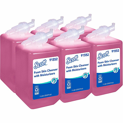 Scott Foam Skin Cleanser w/Moisturizers (KCC91552CT)