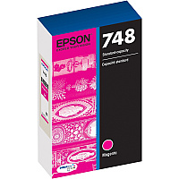 Epson DURABrite Pro 748 Original Standard Yield Inkjet Ink Cartridge - Magenta - 1 Each (EPST748320)