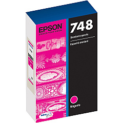 Epson DURABrite Pro 748 Original Standard Yield Inkjet Ink Cartridge - Magenta - 1 Each (EPST748320)