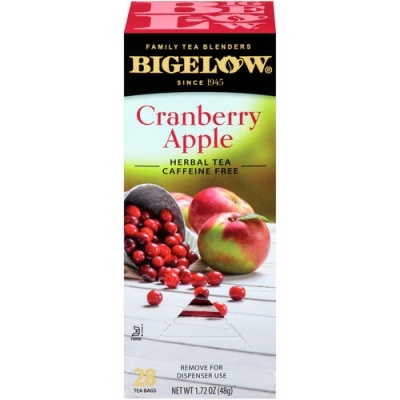 Bigelow Cranberry Apple Herbal Tea Bag (10400)