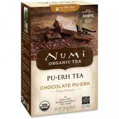 Numi Organic Chocolate Pu-erh Black Tea Bag (10360)