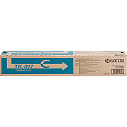 Kyocera Original Laser Toner Cartridge - Cyan - 1 Each (TK897C)