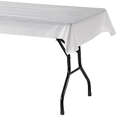 Genuine Joe Banquet-Size Plastic Tablecover (GJO10324CT)