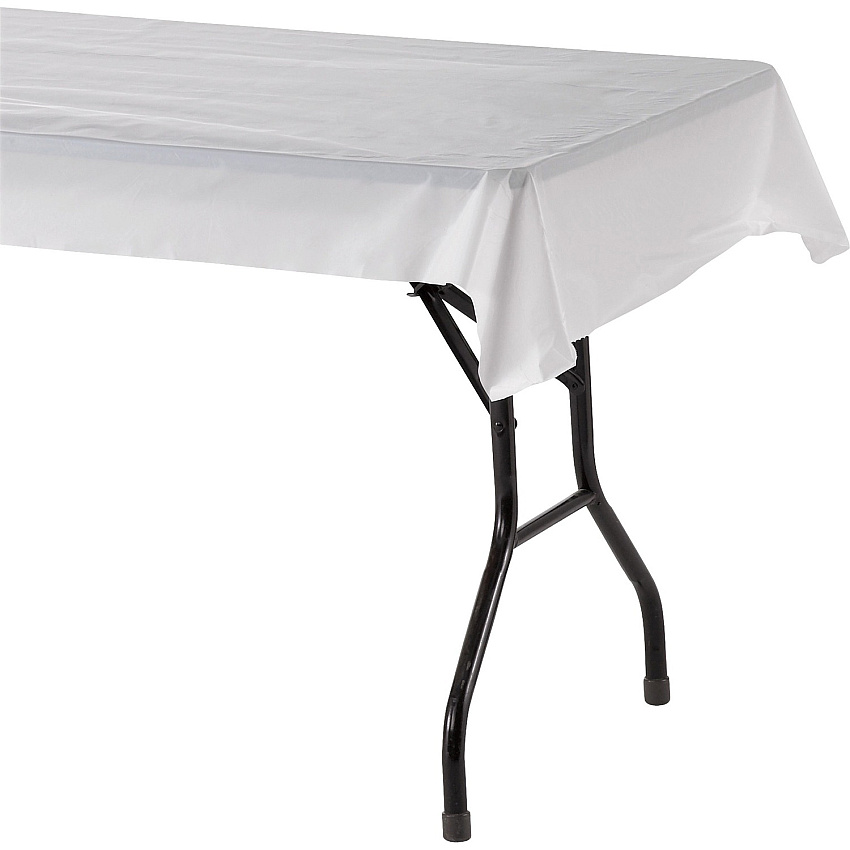 Genuine Joe Banquet-Size Plastic Tablecover (GJO10324CT)