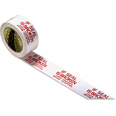Scotch Preprinted Message Seal Broken Tape (MMM3771CT)