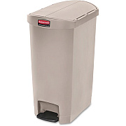 Rubbermaid Commercial Slim Jim 13G End Step Container (RCP1883459)