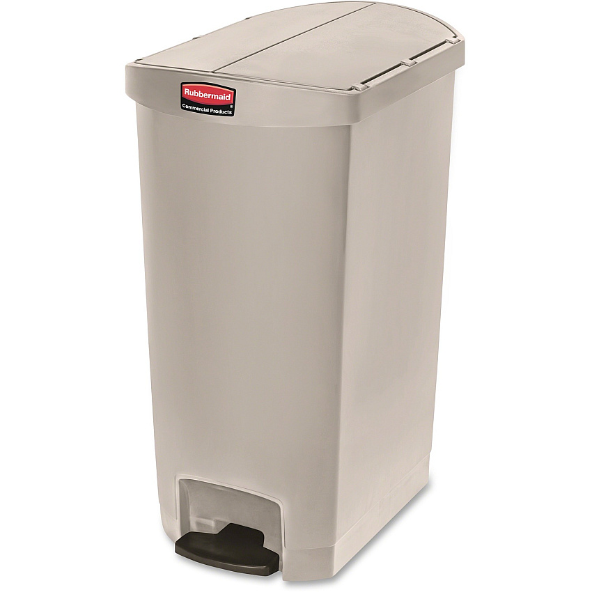 Rubbermaid Commercial Slim Jim 18G End Step Container (RCP1883551)