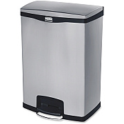 Rubbermaid Commercial Slim Jim Metal 24G End Step Can (RCP1901999)