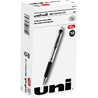uniball 207 Impact RT Gel Pens (UBC65872DZ)