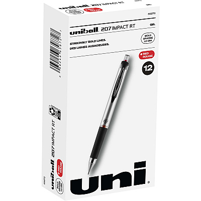 uniball 207 Impact RT Gel Pens (UBC65872DZ)
