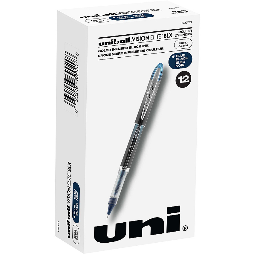 uniball Vision Elite BLX Rollerball Pen (UBC69020DZ)