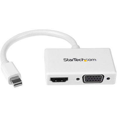 StarTech Mdp To Hdmi Vga Adapter White (MDP2HDVGAW)