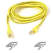 Belkin 6ft Cat5e Snagless Patch Cable Yellow (A3L79106YLWS)
