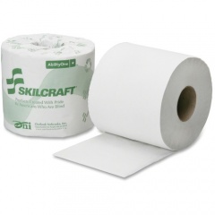 Skilcraft 2-Ply PCF Individual Toilet Tissue Rolls (6308729)