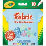 Crayola Bright Fabric Markers (588626)