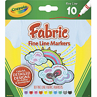 Crayola Bright Fabric Markers (CYO588626)