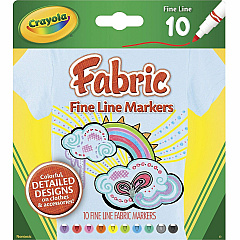 Crayola Bright Fabric Markers (CYO588626)