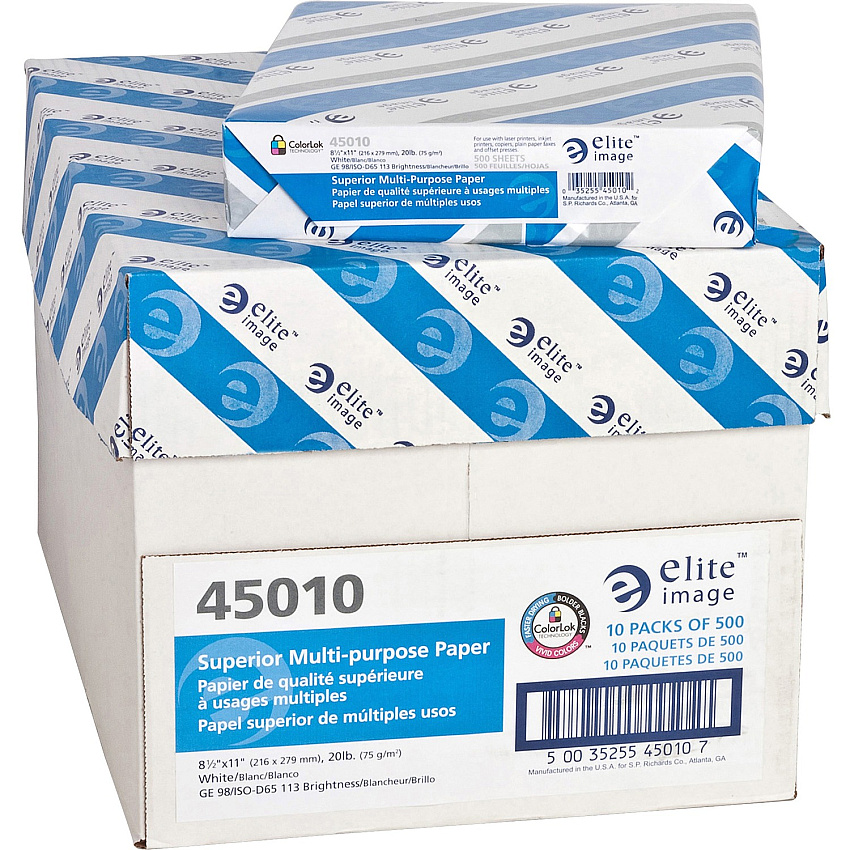 Elite Image Superior Multipurpose Paper - White (ELI45010PL)