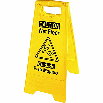 Genuine Joe Universal Graphic Wet Floor Sign (GJO85117)