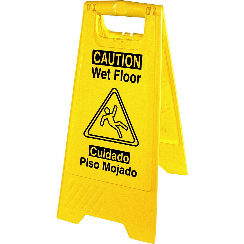 Genuine Joe Universal Graphic Wet Floor Sign (GJO85117)