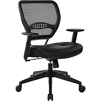 Office Star Professional Dark Air Grid Back Managers Chair (OSP5700E)