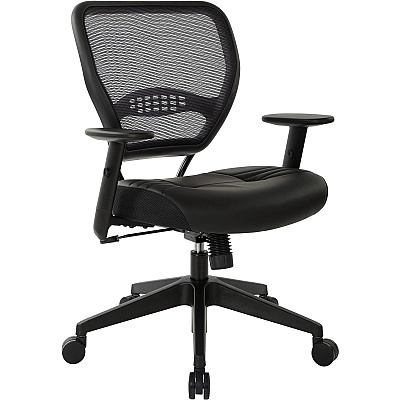 Office Star Professional Dark Air Grid Back Managers Chair (OSP5700E)