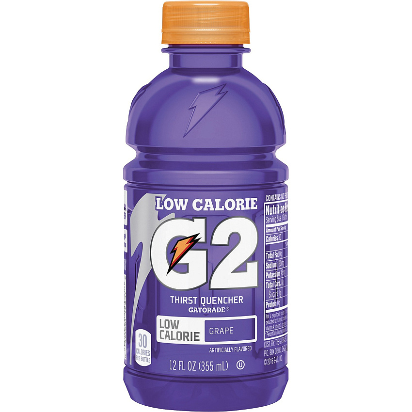 Gatorade G2 Grape Low-Calorie Sports Drinks (QKR12203)