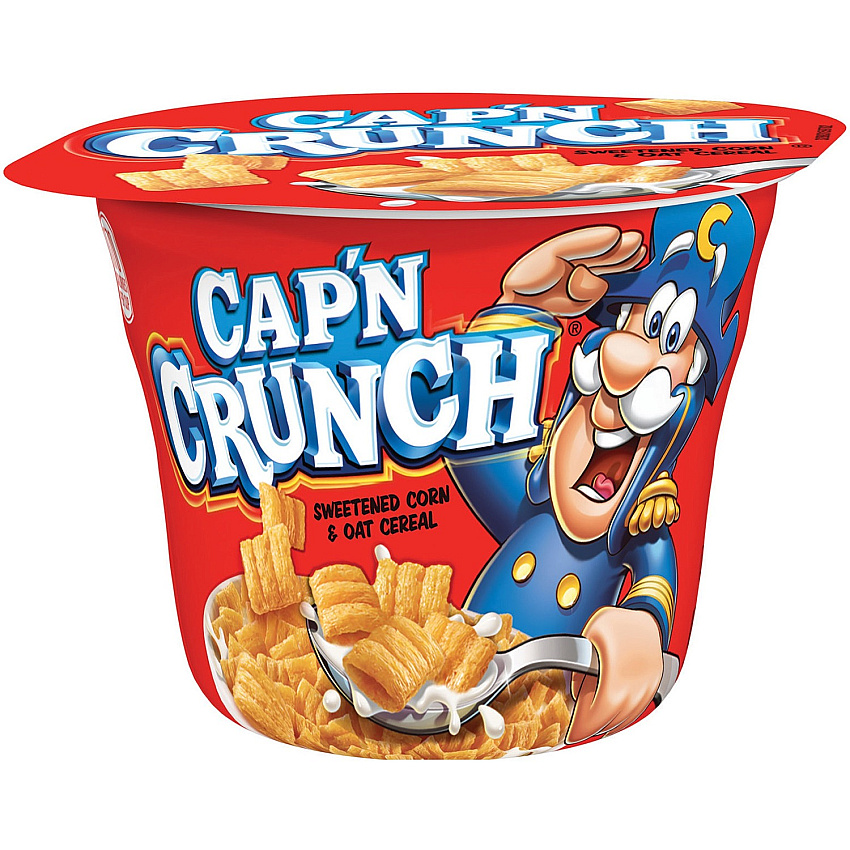 Quaker Cap'N Crunch Corn/Oat Cereal Bowl (QKR31597)