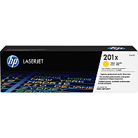 HP 201X (HEWCF402X) Original High Yield Laser Toner Cartridge - Single Pack - Yellow - 1 Each