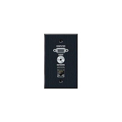 Avteq Wall Plate - Vga With 3.5mm And Rj45 Pas (WPVGAAUDIORJ45)