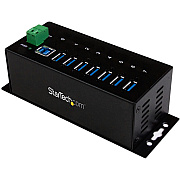 StarTech 7 Port Industrial Usb 3.0 Hub - Metal (ST7300USBME)