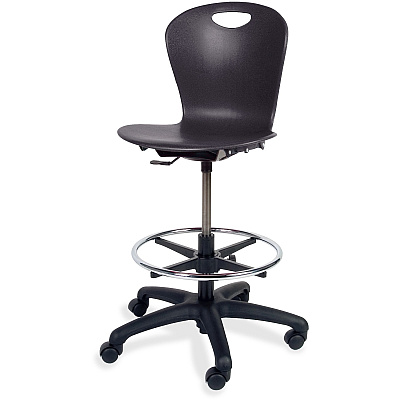 Virco Zuma Lab Stool (ZLABBLK01)