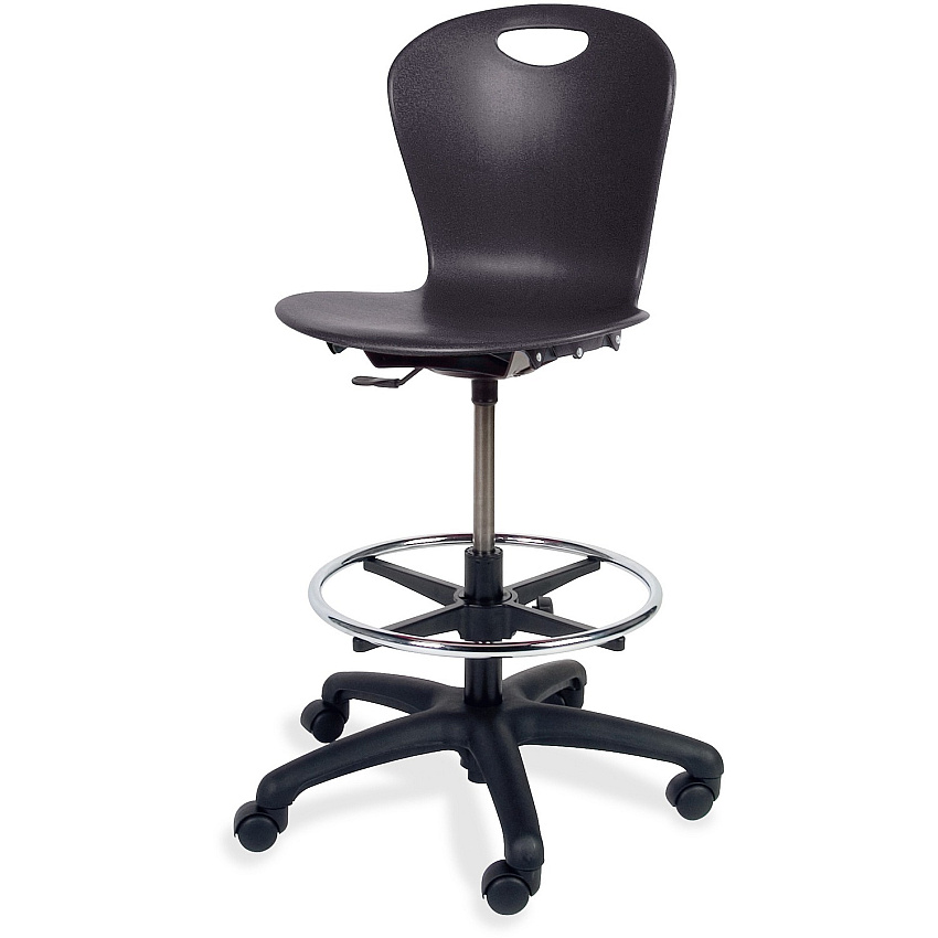 Virco Zuma Lab Stool (ZLABBLK01)