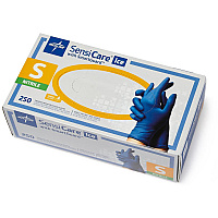 Medline SensiCare Ice Blue Nitrile Exam Gloves (MIIMDS6801)